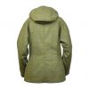 Amber jacket green/blue back hood down