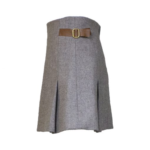 Jessica skirt taupe/tan side view