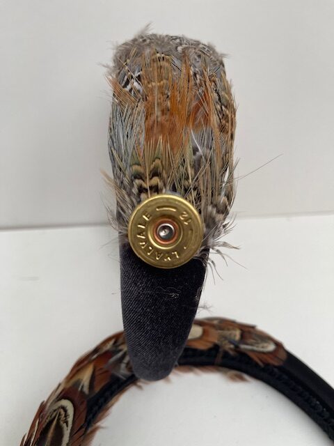 Ladies Game Feather Hairband - Image 3