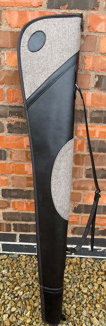 Bespoke Leather & Tweed Full Zip shotgun slip